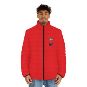 "Street Sign" Puffer Jacket